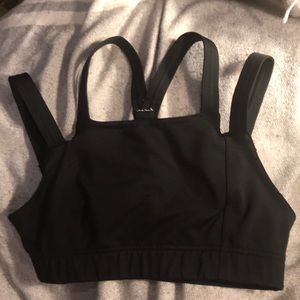 Oiselle Gifted Verra Black Sports Bra - size 06